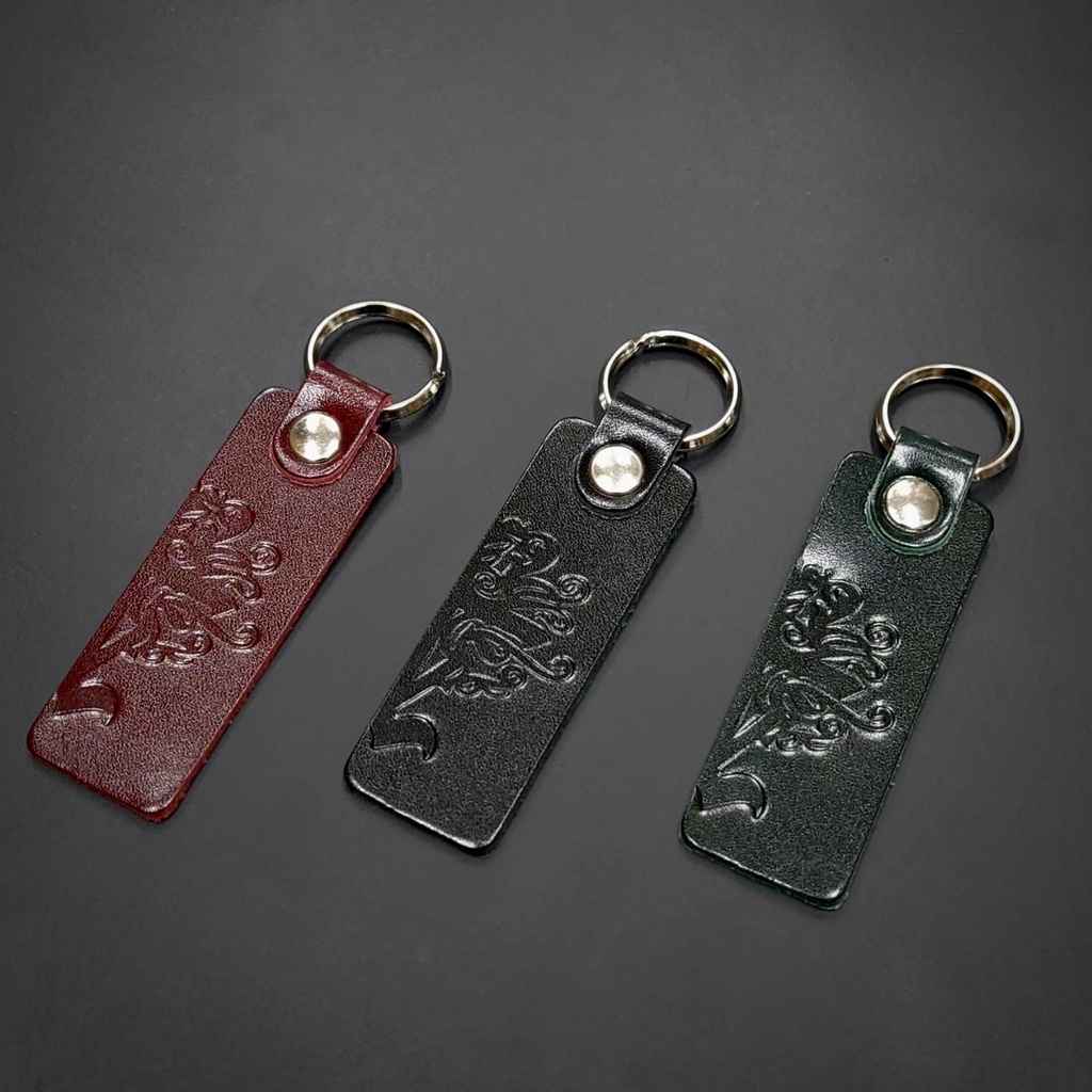 T-CROSS LEATHER KEY RING