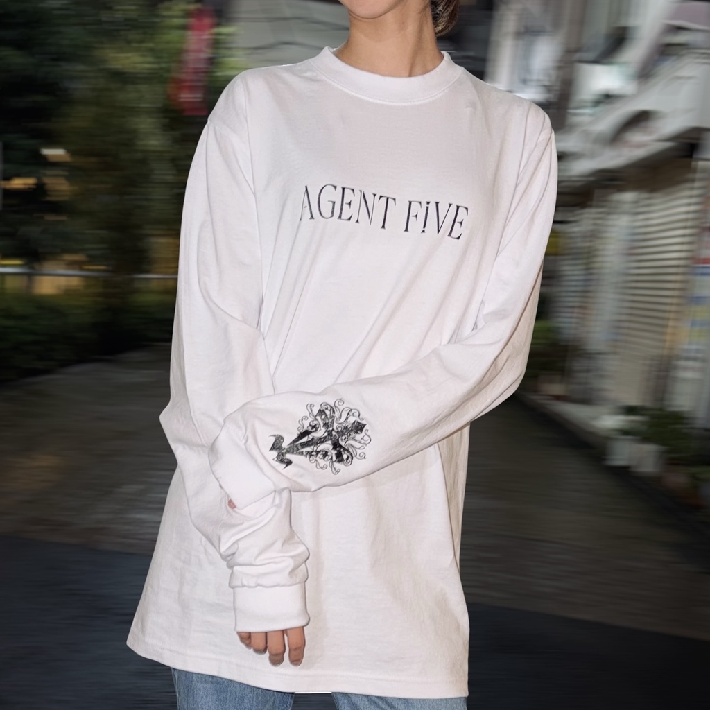 【NEW】 WHITE STANDARD L/S TEE 【受注開始10/04~】
