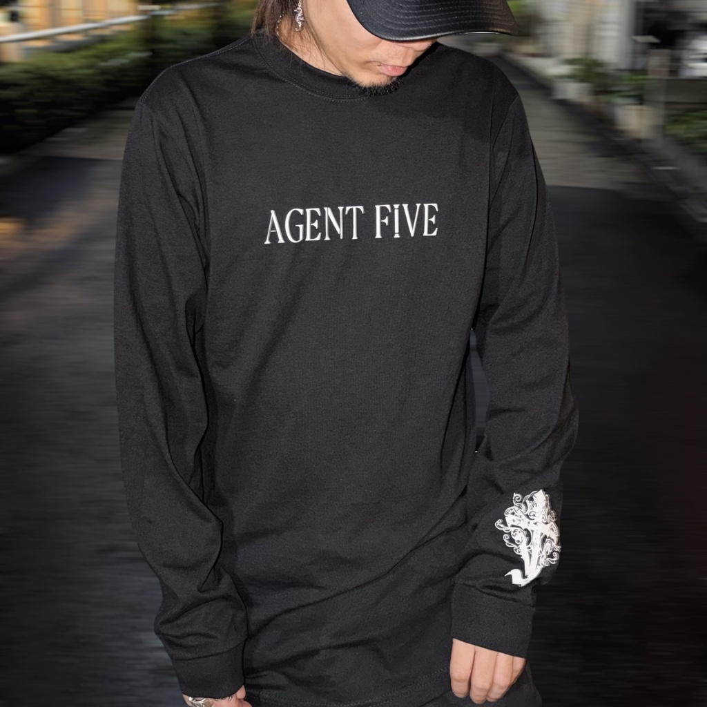 【NEW】 BLACK STANDARD L/S TEE【受注開始10/04~】