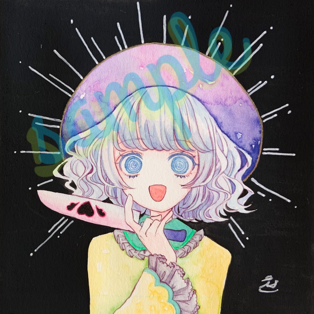 【二次創作】古明地こいし ミニ原画