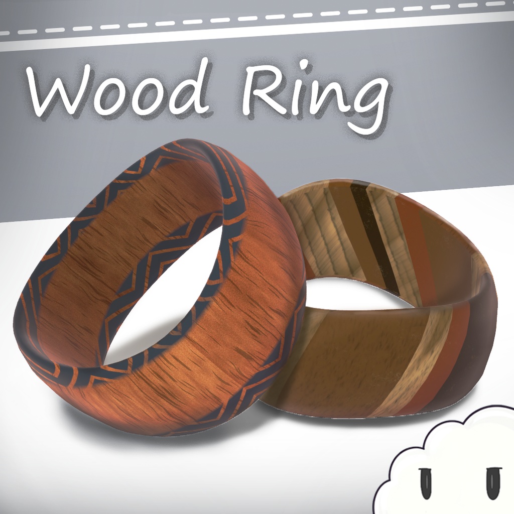 【VRChat向け】WoodRing