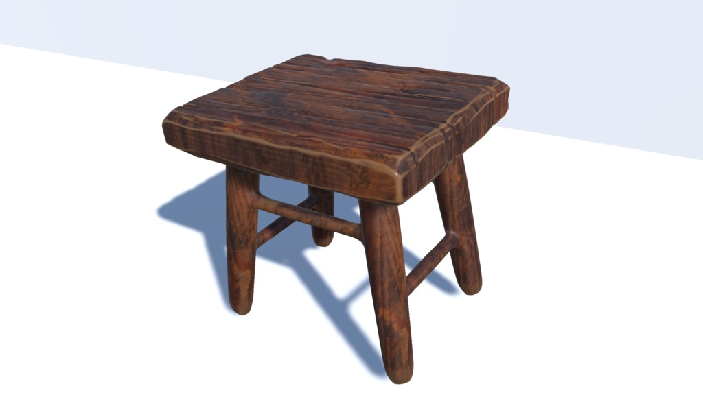 【VRChat】アンティーク風家具【10点セット】