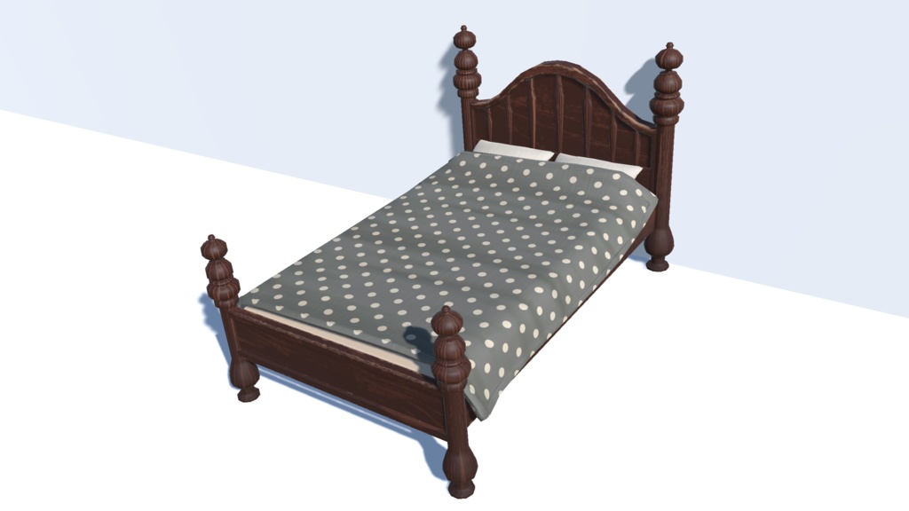 【VRChat】アンティーク風家具【10点セット】