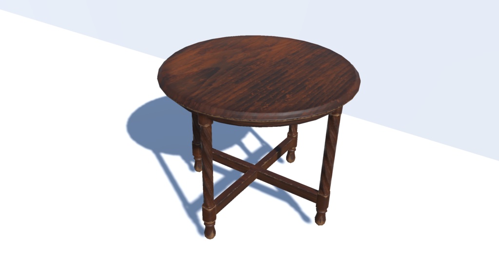 【VRChat】アンティーク風家具【10点セット】