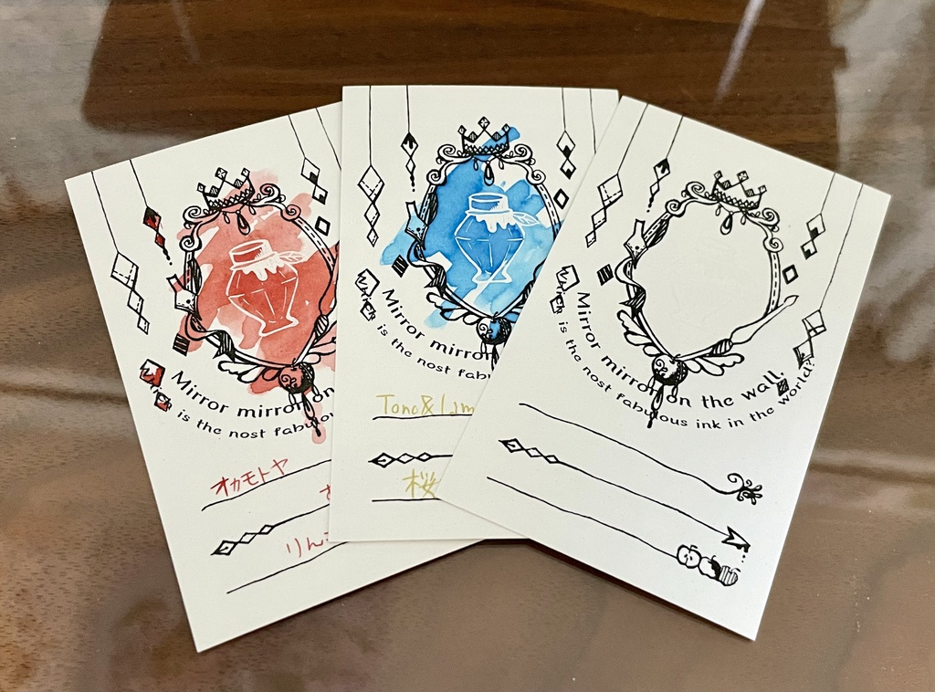 白雪姫のインクカード