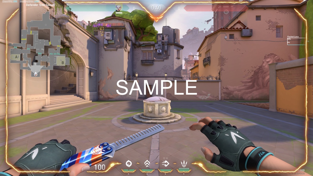 【無償版あり!】VALORANT用 動くオーバーレイ