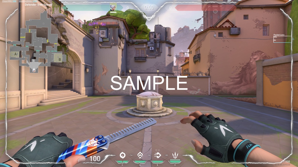 【無償版あり!】VALORANT用 動くオーバーレイ