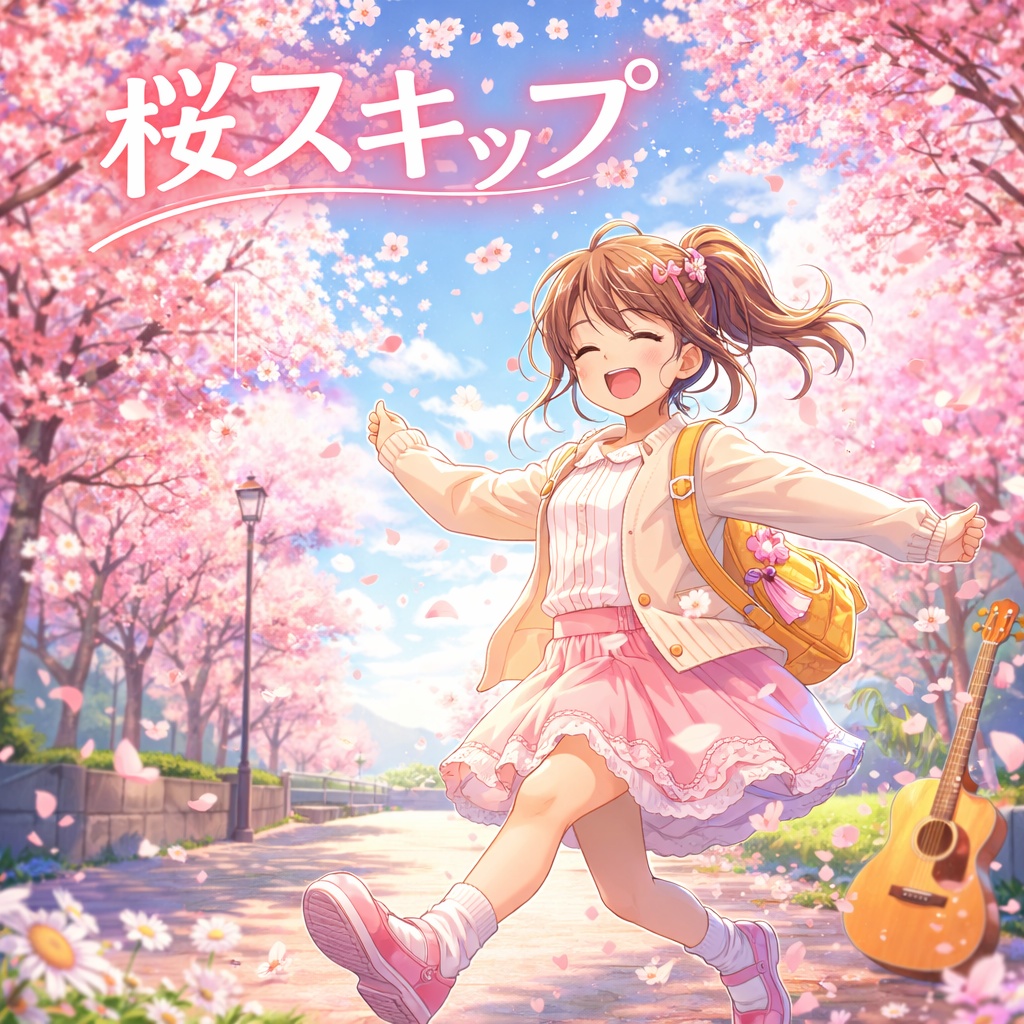 桜スキップ
