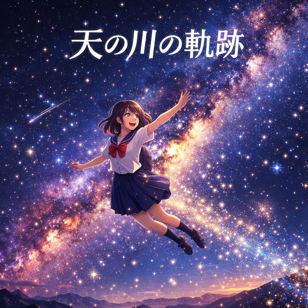 天の川の軌跡