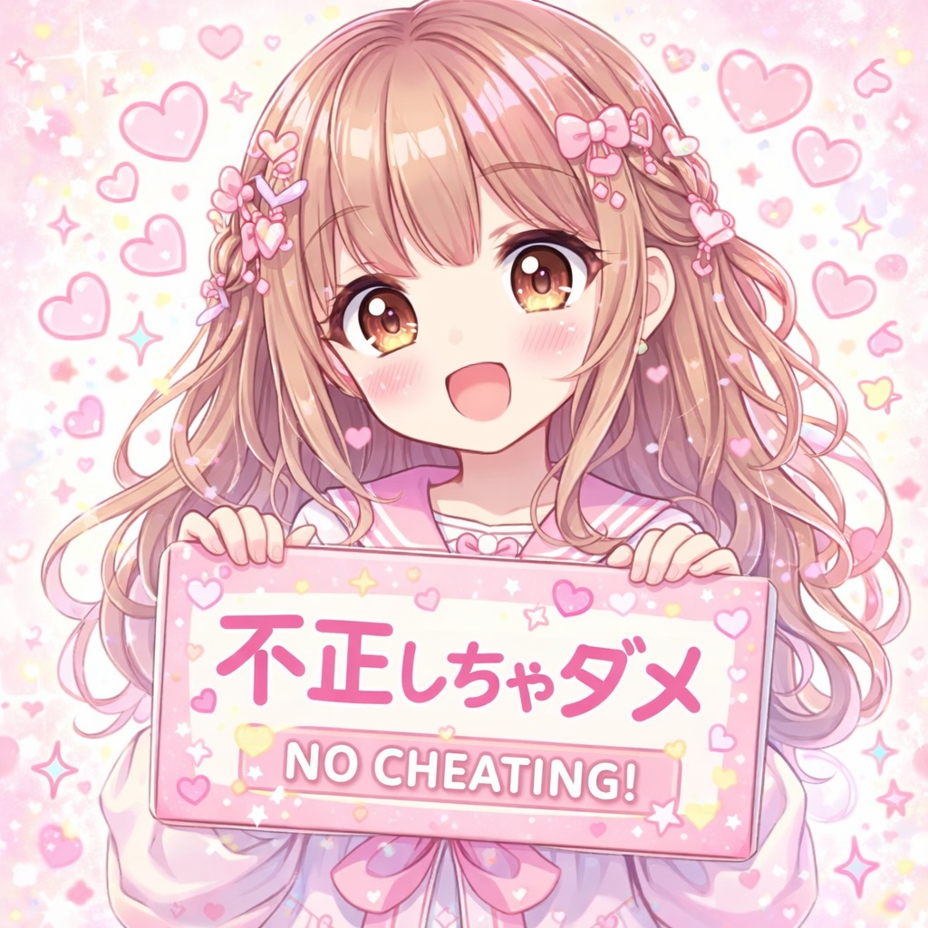 不正しちゃダメ