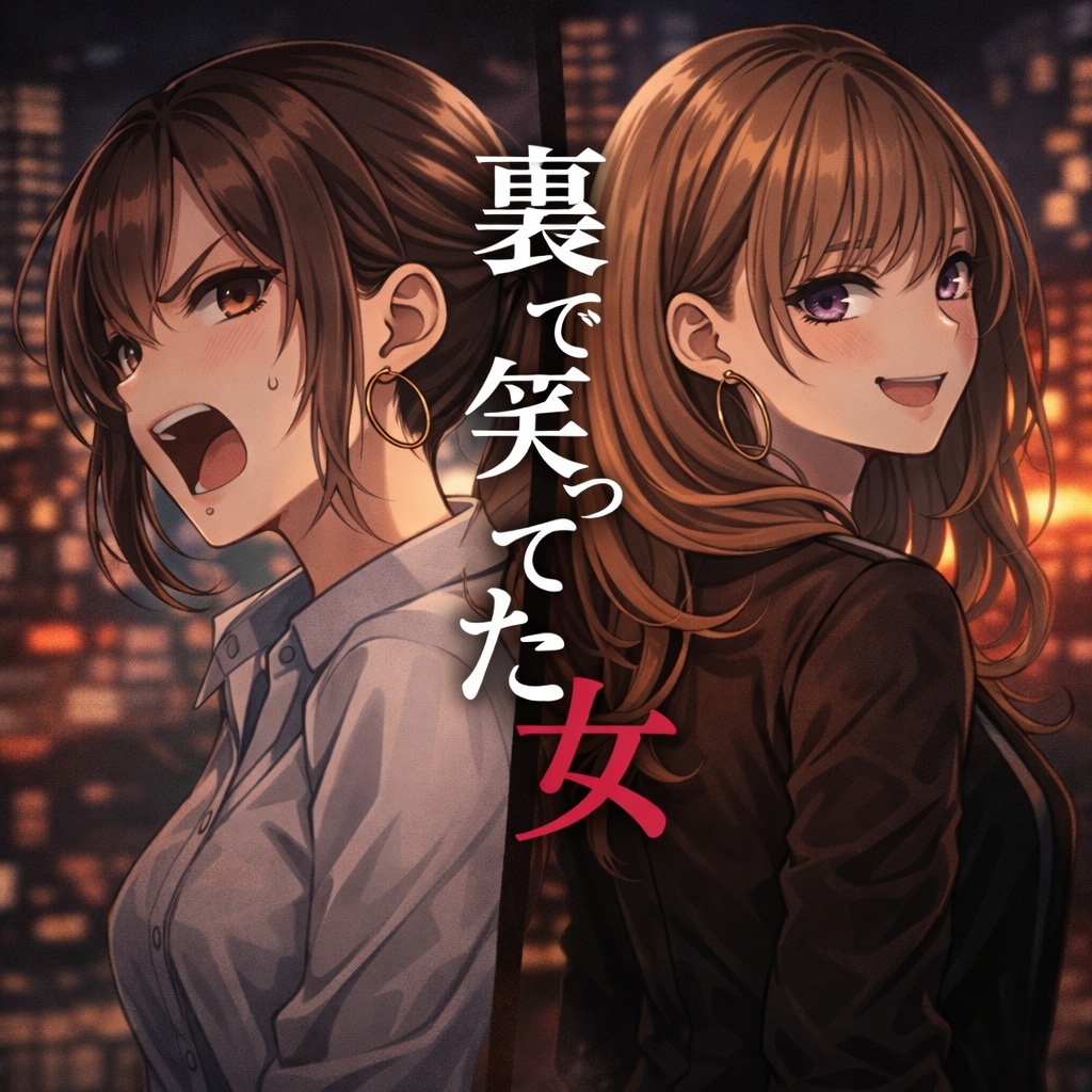 裏で笑ってた女