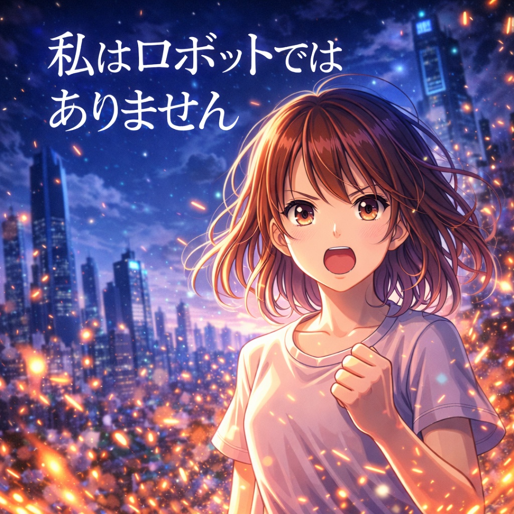 私はロボットじゃありません