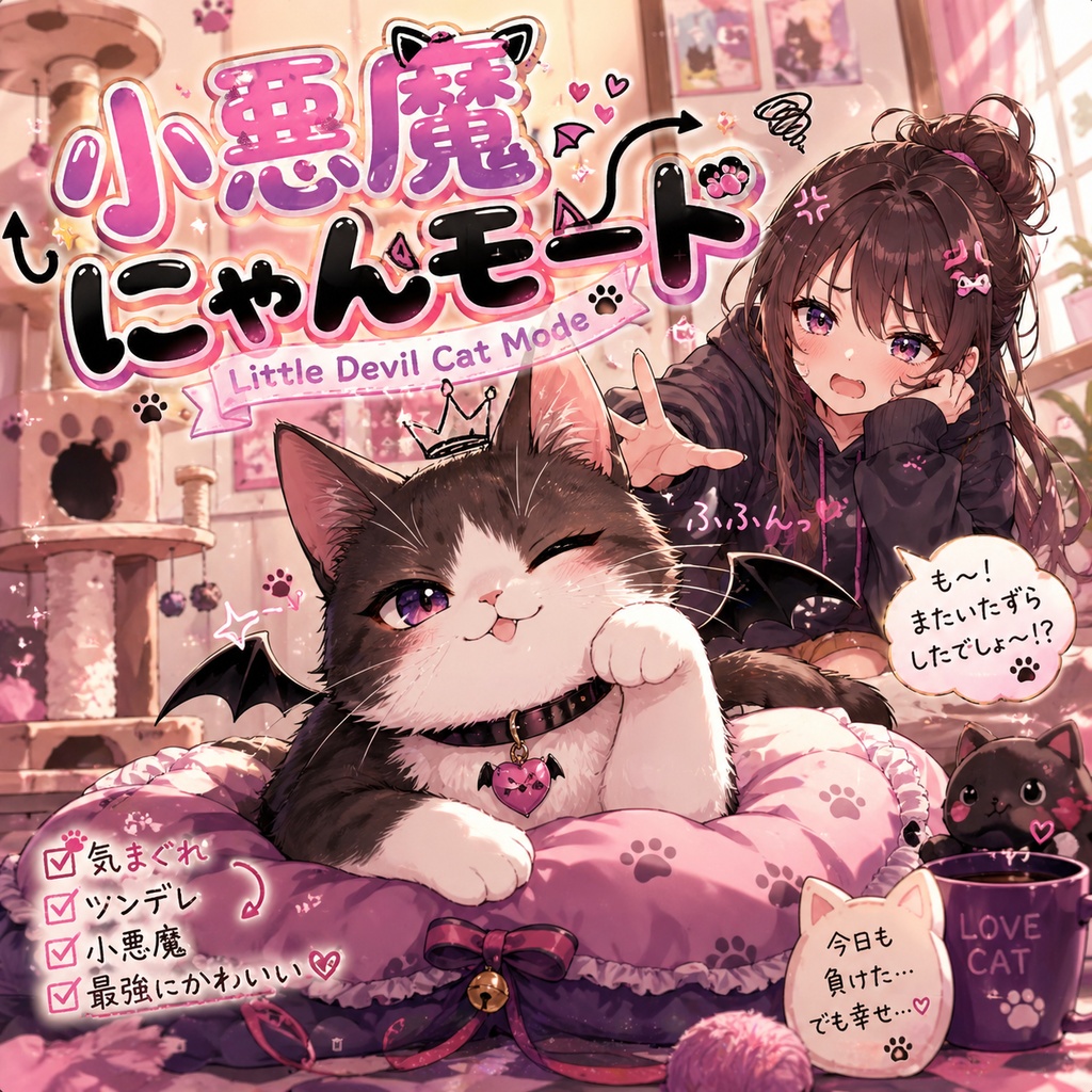 小悪魔にゃんモード