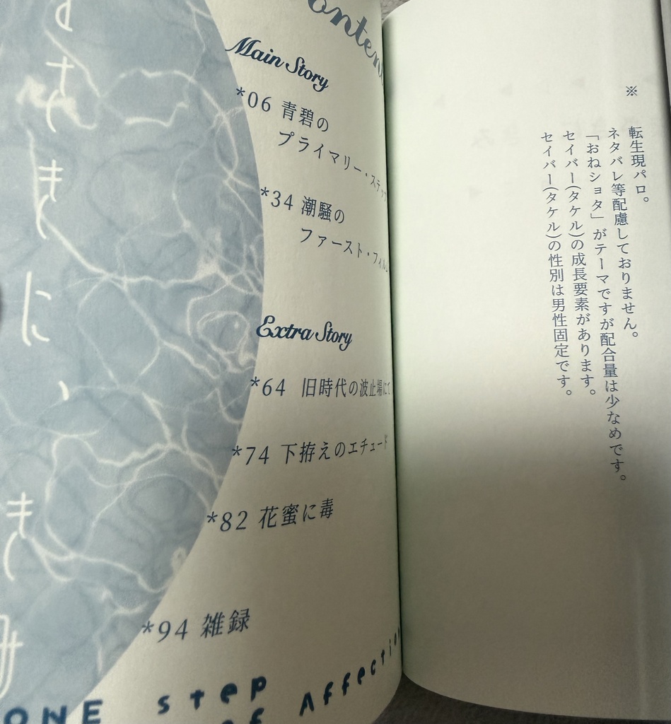 つまさきに、きみ