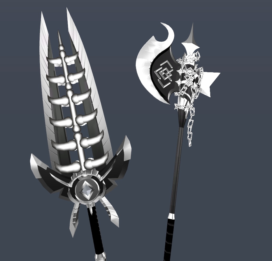 【MA対応】【クエスト対応】【左利き用アリ】シャロテイルブレード&フォシュホーンアクス