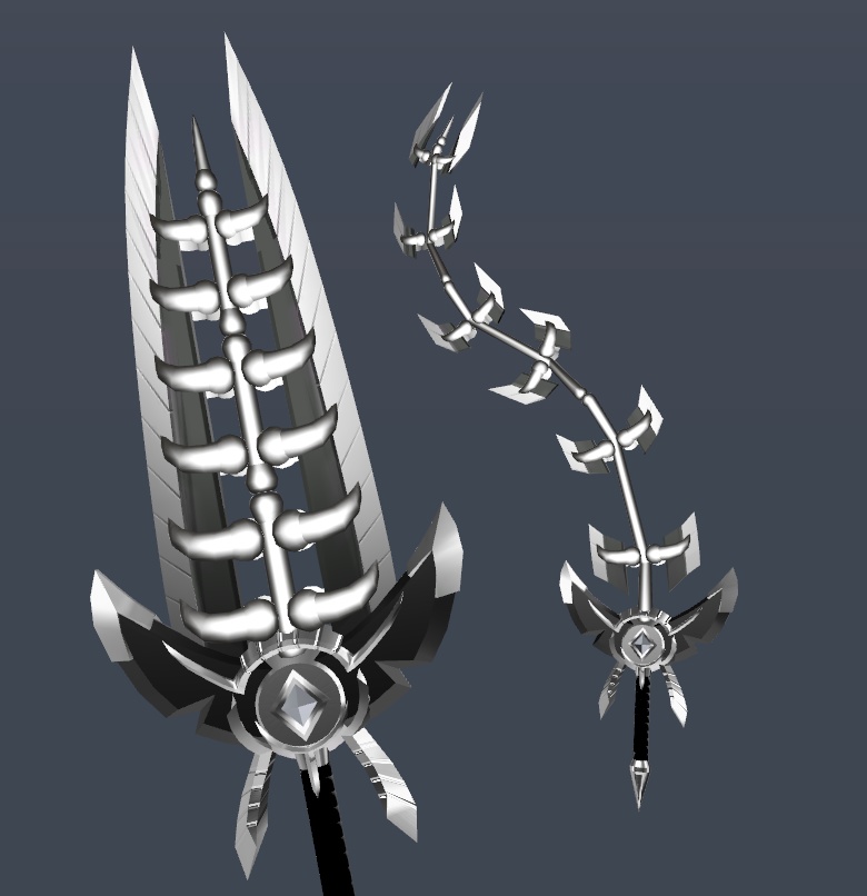 【MA対応】【クエスト対応】【左利き用アリ】シャロテイルブレード&フォシュホーンアクス