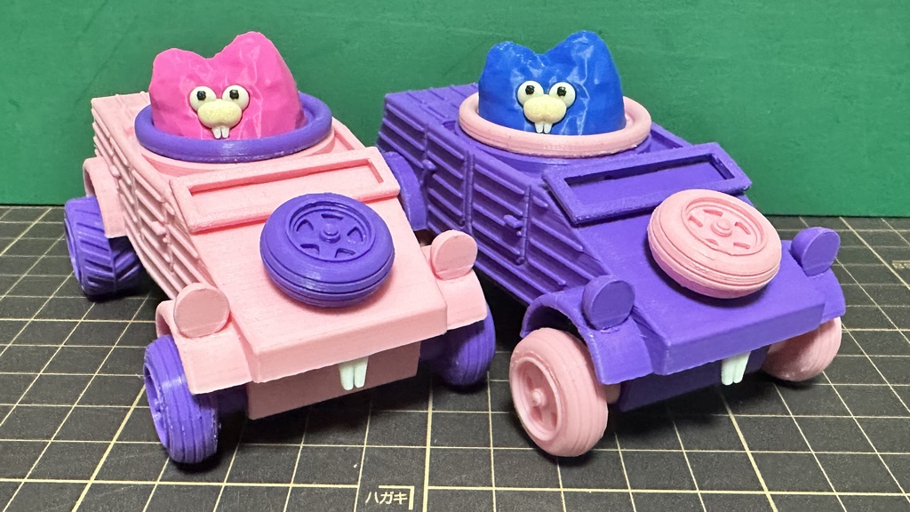 げっしーののりもの~悪路走行車~ 量産車