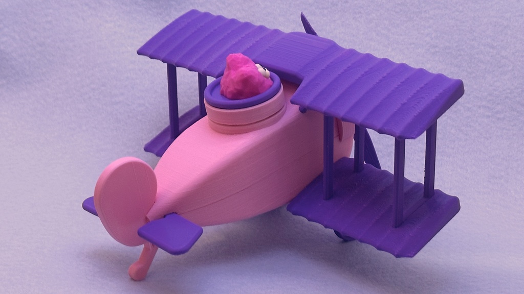 げっしーののりもの~複葉機~