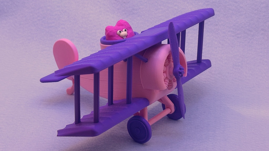 げっしーののりもの~複葉機~