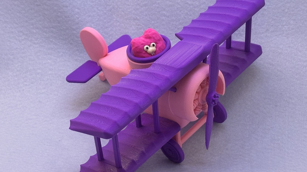 げっしーののりもの~複葉機~