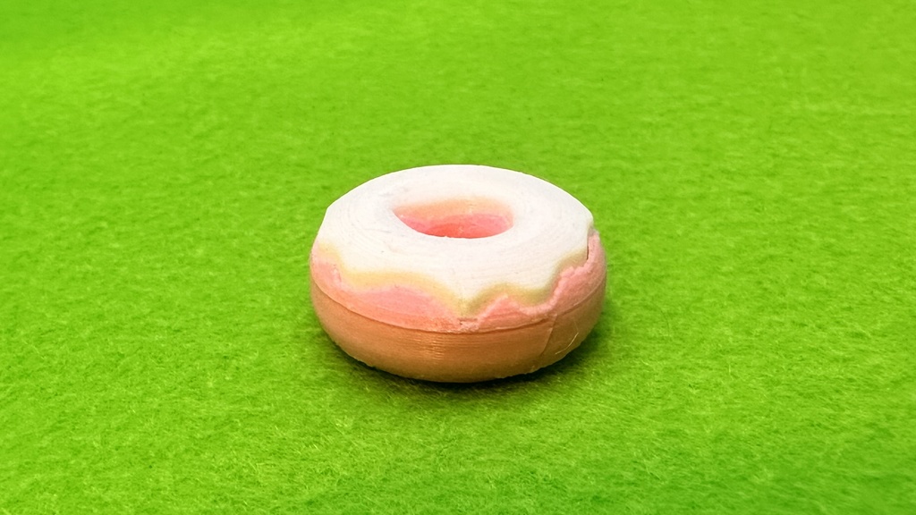 げっしーのおやつ~ボンネット直置きドーナツ~