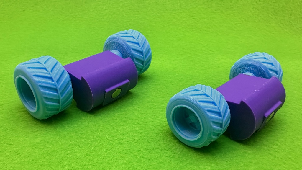 げっしーののりもの~悪路走行車~ オプション:クソデカタイヤ