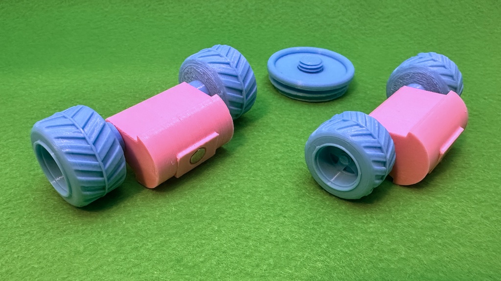 げっしーののりもの~悪路走行車~ オプション:クソデカタイヤ