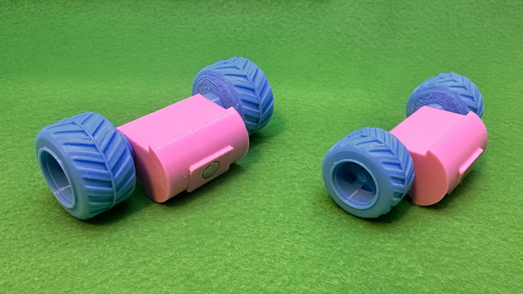 げっしーののりもの~悪路走行車~ オプション:クソデカタイヤ