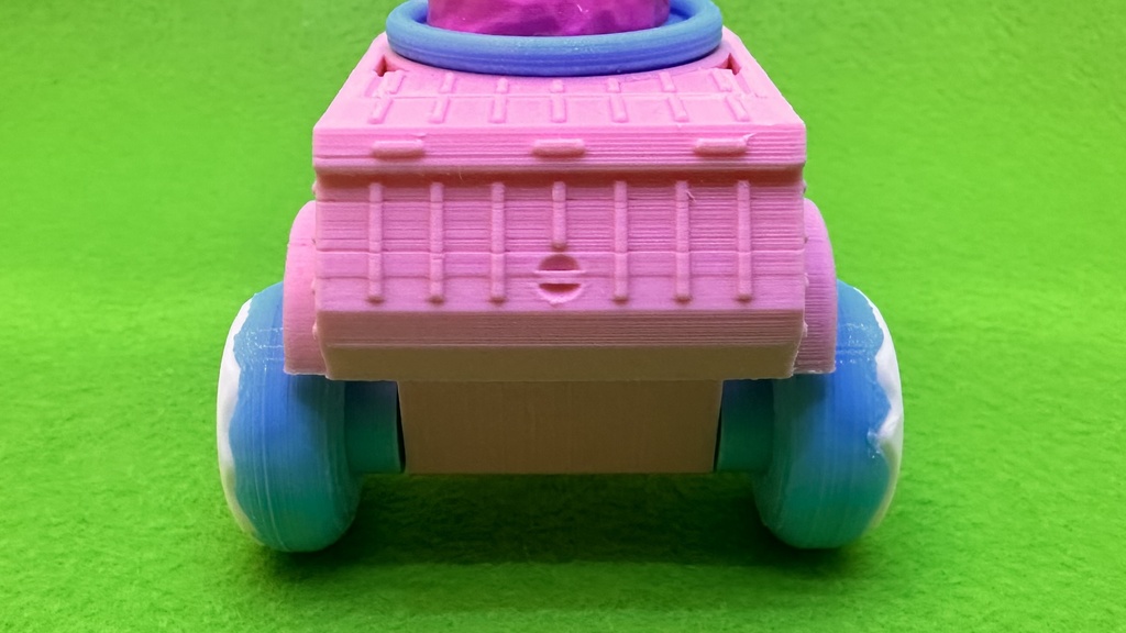 げっしーののりもの~悪路走行車~ オプション:ドーナツタイヤ