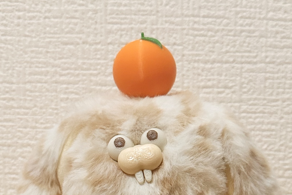 げっしぬいの（？）三方（橙のみ）