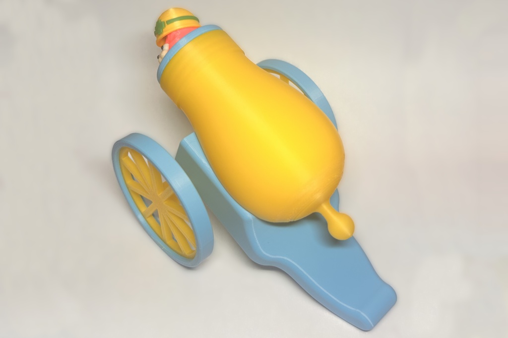 げっしーののりもの~大砲~