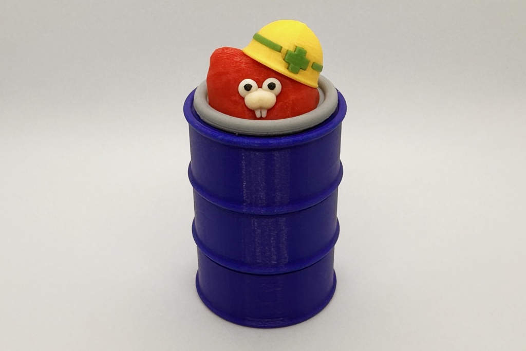 げっしーのすみか〜ドラム缶〜