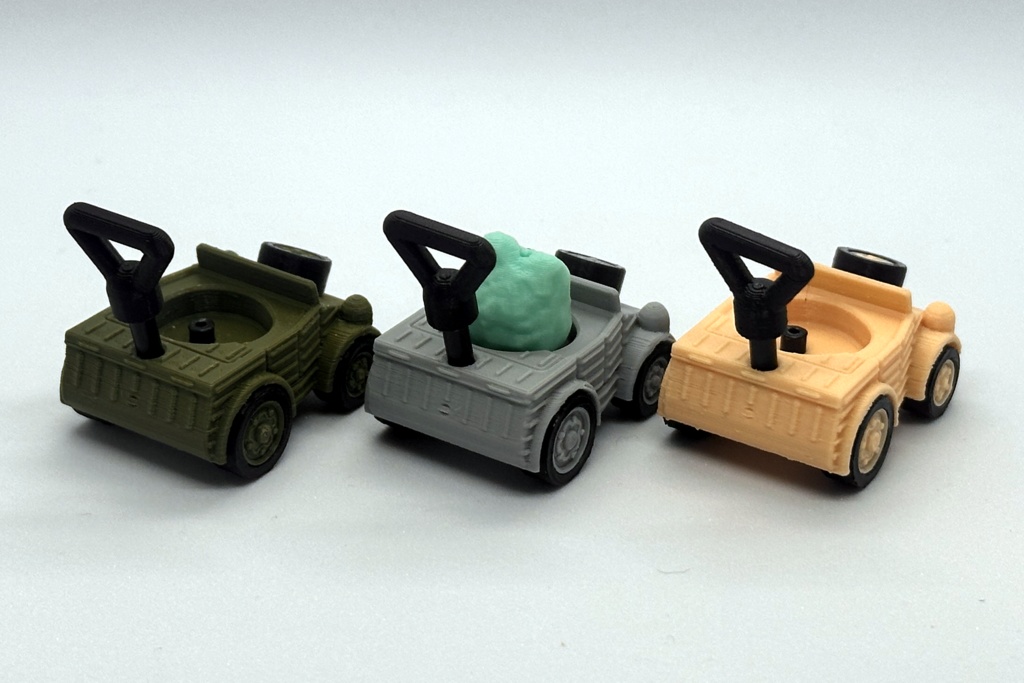 ミニげっしーののりもの~軍用車~