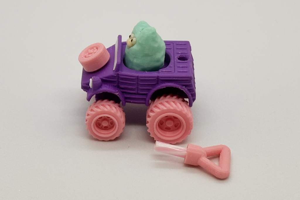 ミニげっしーののりもの~砂場走行車~