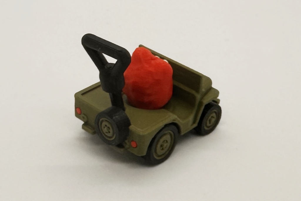 ミニげっしーののりもの~べつの軍用車~