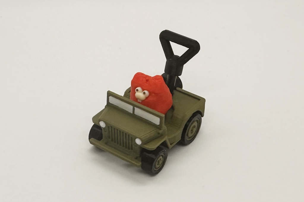 ミニげっしーののりもの～べつの軍用車～