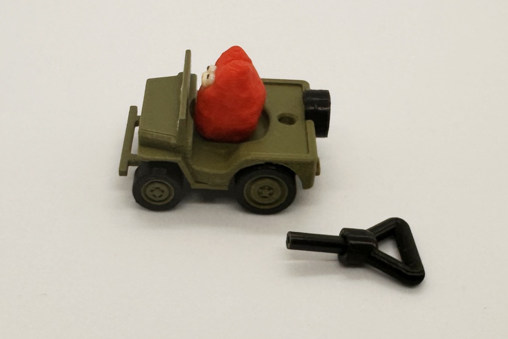 ミニげっしーののりもの~べつの軍用車~