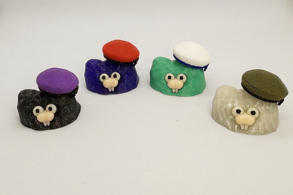 げっしーのぼうし～ベレー帽～