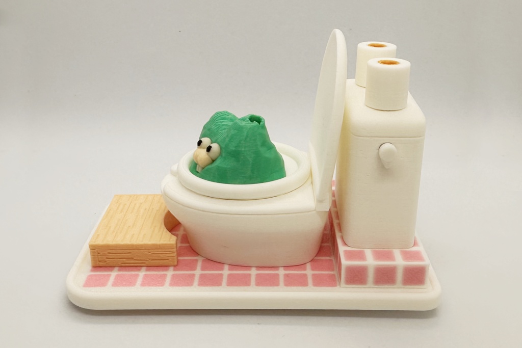 げっしーののりもの~バッテリーカー トイレ~