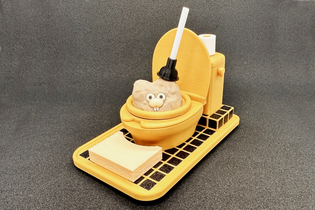 げっしーののりもの~バッテリーカー トイレ~