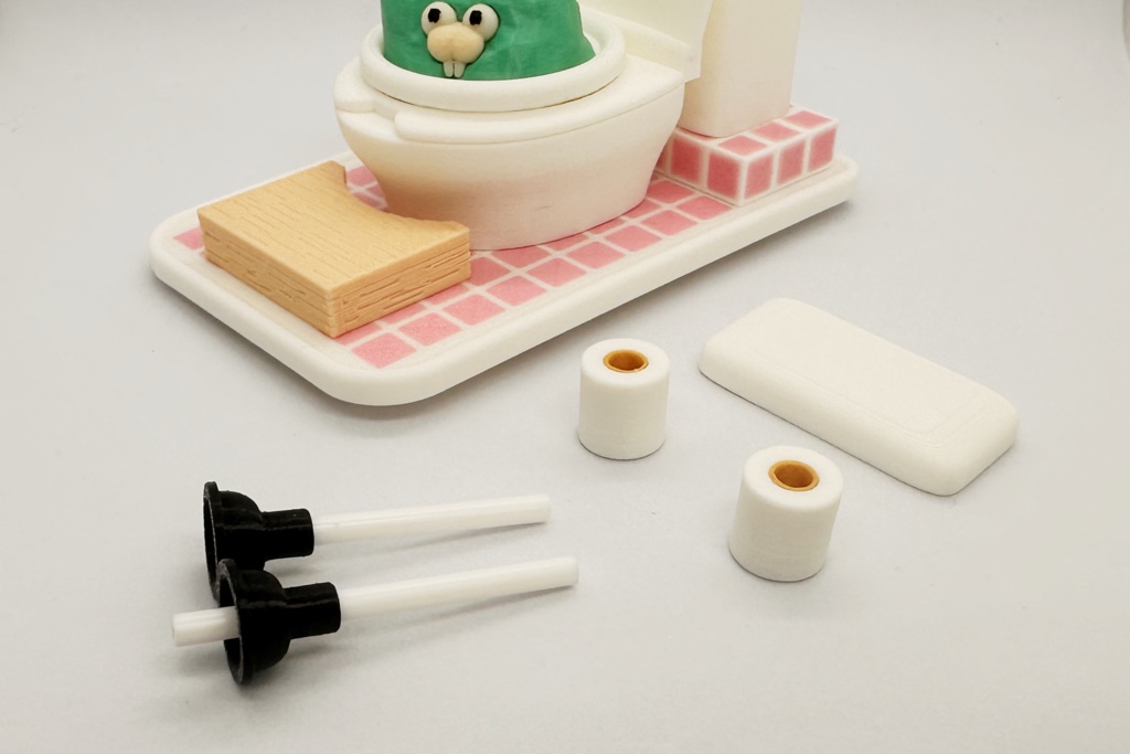 げっしーののりもの~バッテリーカー トイレ~