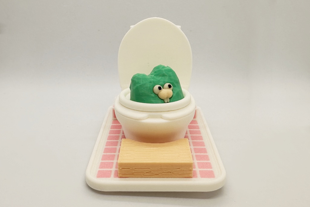 げっしーののりもの~バッテリーカー トイレ~