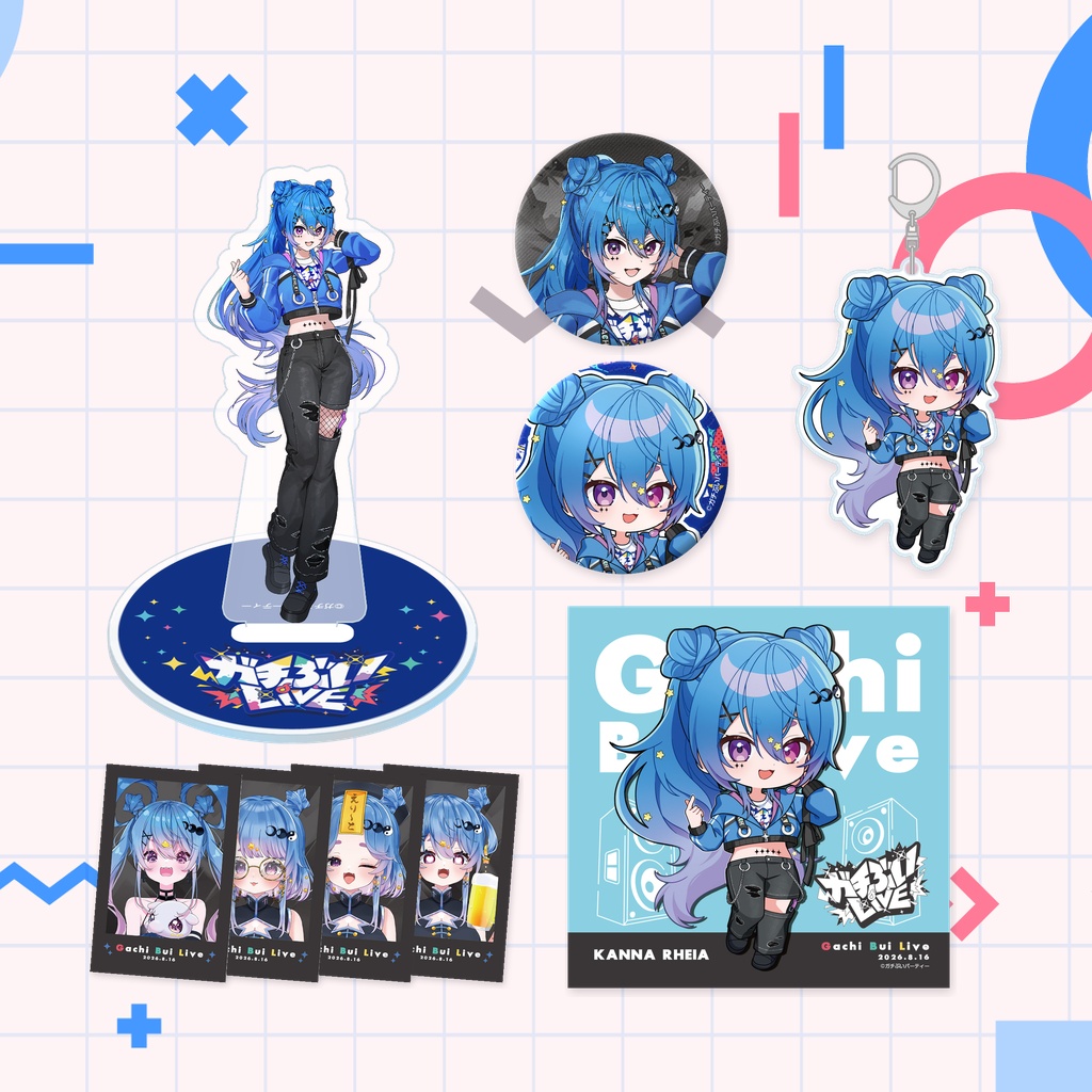 ガチぶいLIVE vol.2グッズ 神那レイアver.