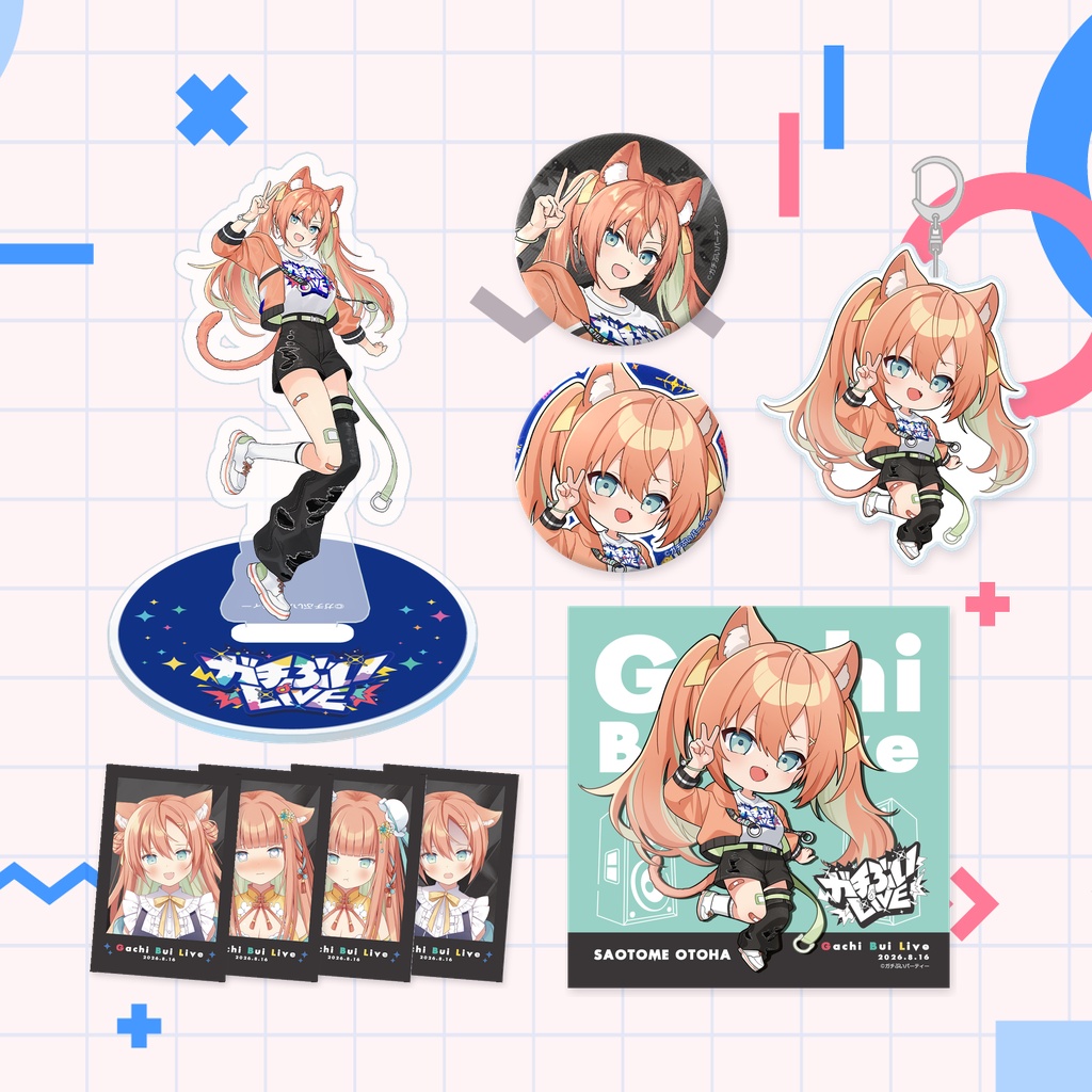 ガチぶいLIVE vol.2グッズ 早乙女乙葉ver.