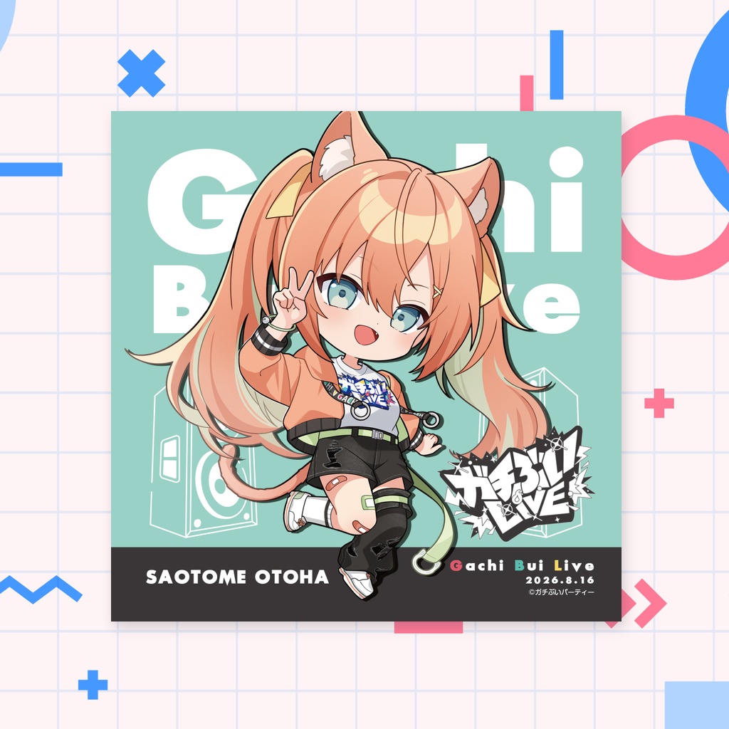 ガチぶいLIVE vol.2グッズ 早乙女乙葉ver.