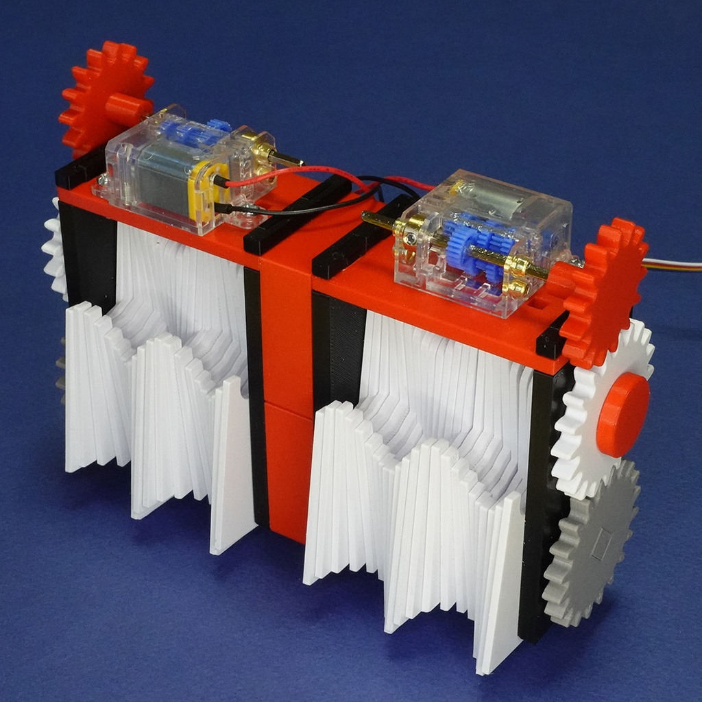 歩く波動機構 Walking Wave Machine