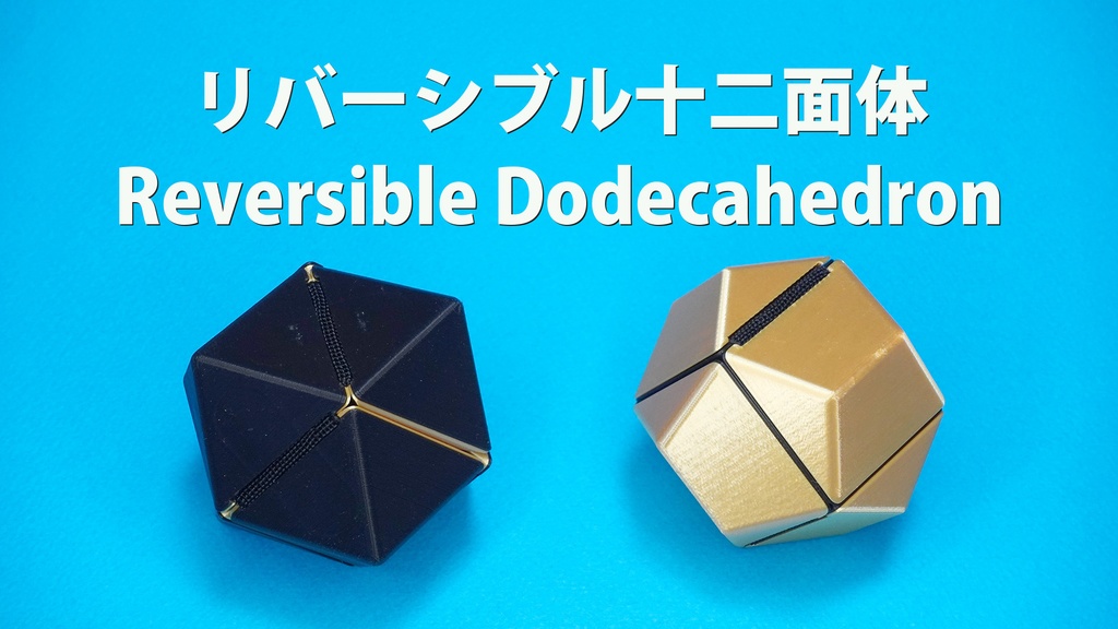 リバーシブル十二面体　Reversible Dodecahedron