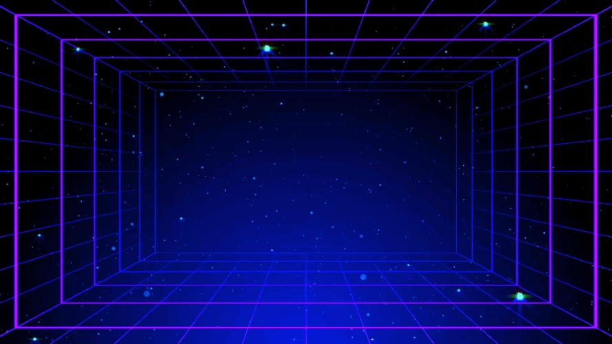 【無料】ココフォリア向け 動くGIFカットイン~サイバー風戦闘開始&探索開始~