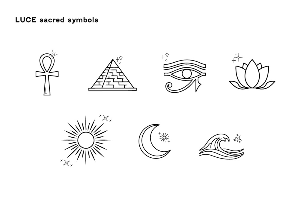 LUCE sacred symbols（PNG7点セット）