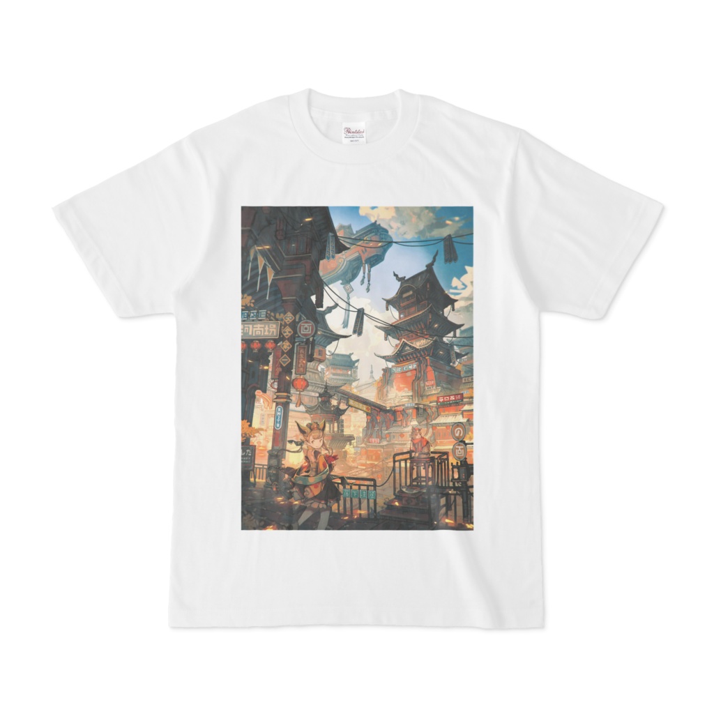 TシャツA(白)